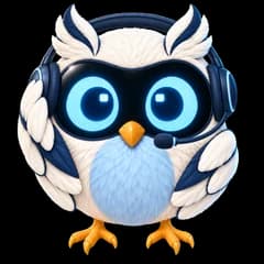 Coru com headset de atendimento